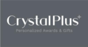 Kortingscode voor 15% korting voor bestellingen van meer dan 3000 aan gepersonaliseerde awards en geschenken bij Crystal Plus Inc