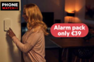 Kortingscode voor februari-uitverkoop installatie van huisalarm voor slechts 59 bij PhoneWatch