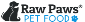 Kortingscode voor 15% korting op groene pens - bevroren en gevriesdroogd bij Raw Paws Pet Inc
