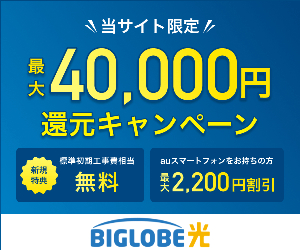 40 000 BIGLOBE 22-0721