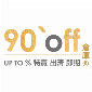 90 off