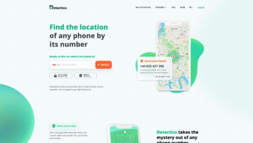 AT- Detectico-Phone Tracker Geo s Reporting 1 day