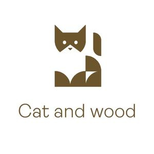 Cat And Wood A