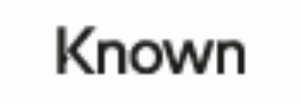 Known Nutrition
