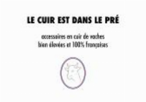 Le cuir est dans le pre