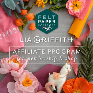 Lia Griffith Felt Paper Scissors