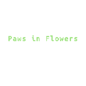 Paws in Flowers