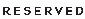 Reserved HR