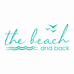 the beach and back